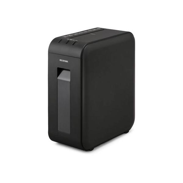 【商品説明】椅子に座ったまま細断可能です。キャスター付きです。細断サイズが約４×２５ｍｍ（クロスカットタイプ）。機密情報のセキュリティににおすすめです。一度に投入できる最大細断枚数は６枚です。ダストボックスにはＡ４コピー用紙を約９０枚収容で...