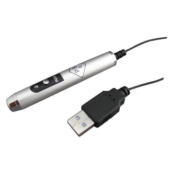 東心 USBレーザーポインター シルバー UTP-150(S) 指示棒 レーザーポインター ＰＣ パソコン 家電