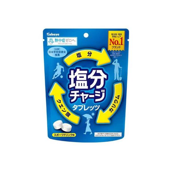 Kabaya カバヤ食品 塩分チャージタブレッツ タブレット 飴 グミ お菓子