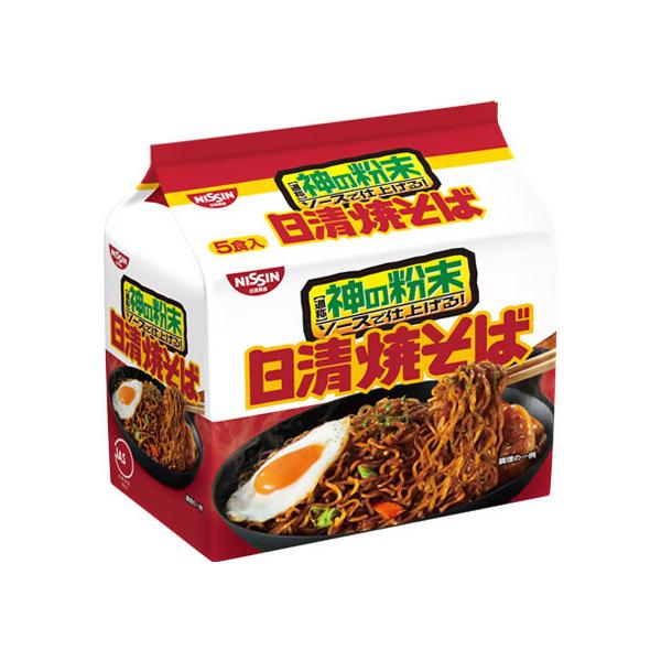 他サイト： 日清食品 日清焼そば 5食 袋入り焼きそば 焼きそば インスタント レトルト 食品の商品画像