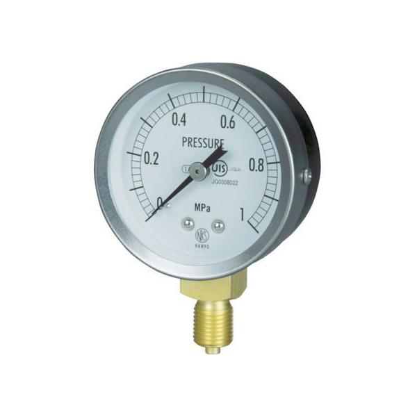 �y�����񂹁z���� JIS�ėp�`���͌vA�g(�X�g���[�g) ���̓����W(MPa):0.0~6.00 GS50-121-6.0MP ���͌v �����v ���� ���� �v���� �v�ʊ�