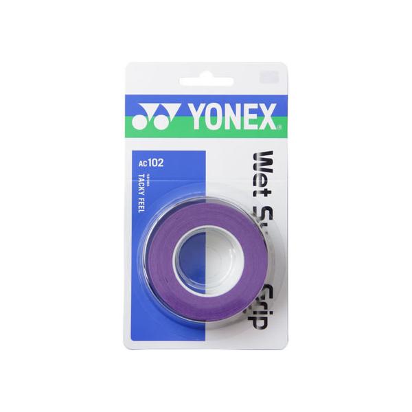 他サイト： 【お取り寄せ】YONEX ヨネックス ウェットスーパーグリップ(3本入) AC102-240の商品画像