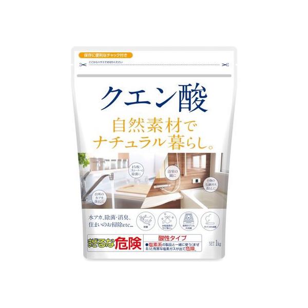 他サイト： カネヨ石鹸 ナチュラル暮らし クエン酸 1kgの商品画像