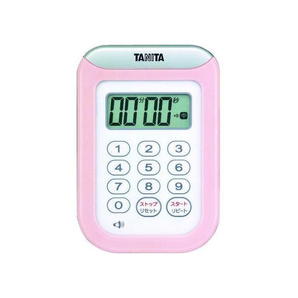 �y�����񂹁zTANITA �ې􂢃^�C�}�[100���v TD�]378�]PK TD-378-PK �^�C�}�[ �X�g�b�v�E�H�b�` �v�� ���