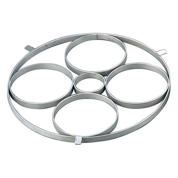 【仕様】●外寸：直径３８５ｍｍ●内寸：直径１４５ｍｍ●重量：１ｋｇ●材質：１８−８ステンレス●出っ張りの長さ：２．５ｃｍ　&lt;ジェットプライス&gt;