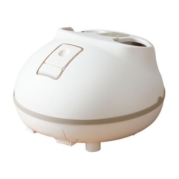 【商品説明】コップ１杯の水で手軽に使える♪スイッチを入れて１０秒でスチームが噴き出る足用サウナの登場です！　片付けもラクラクで使用水量が少ないので、排水も軽々行えます。　たっぷりのスチームを使うので、足のガサガサが気になる方のフットケアにも...