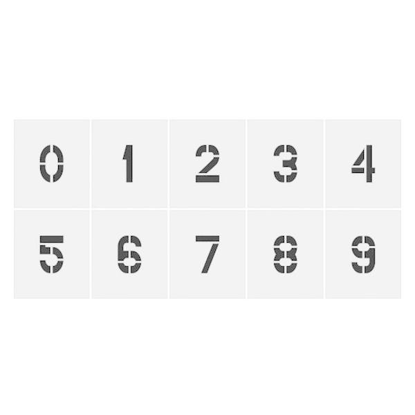 y񂹁zIM XeV 0~9 1Zbg10P TCY100×65mm