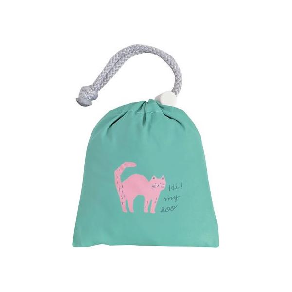 【商品説明】撥水加工生地。ゴム仕様。一体型コンパクト収納袋付き。収納袋に柄プリント入り。【仕様】●サイズ：縦３８０×横２８０×厚み２１０ｍｍ●重量：３８ｇ●材質：ポリエステル　<ジェットプライス>