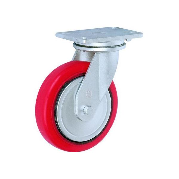 y񂹁zTRUSCO dʃLX^[  200MM ώE^ԗ400KGF HR HM200400PCI-TG