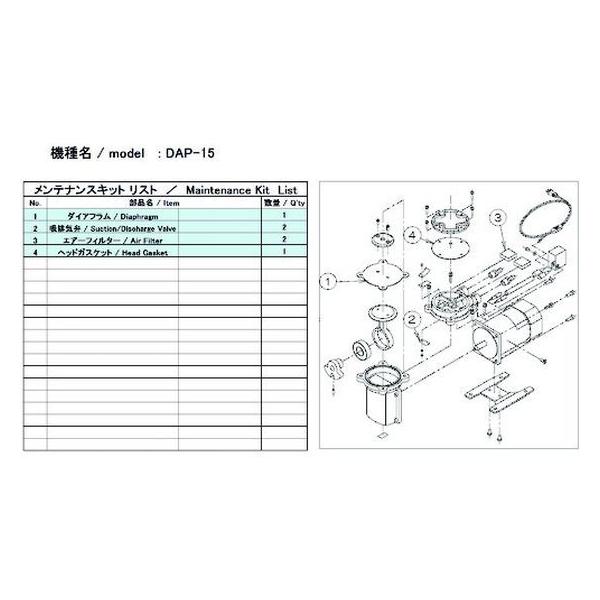 y񂹁zULVAC DAP-15peiXLbg DAP-15 MAINTENANCEKIT ^|v֘Ai zC rCǓ |v  u pi