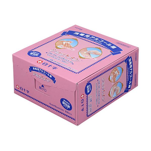 【仕様】アルコール臭をやわらげた厚手の単包アルコール綿（※ユーカリ油を微量添加）。衛生的な個包装タイプです。指定医薬部外品。　●注文単位：１箱（１００包）●規格：４×８ｃｍ（２折）　８０．０Ｖｏｌ％エタノール含有薬液１．６ｍｌ●効果・効能：...