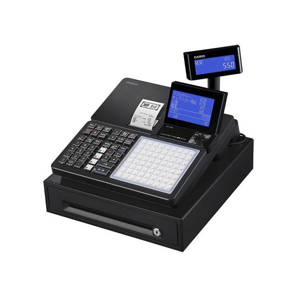 日本に JetPriceカシオ 電子レジスター 20部門 ブラック SR-S4000