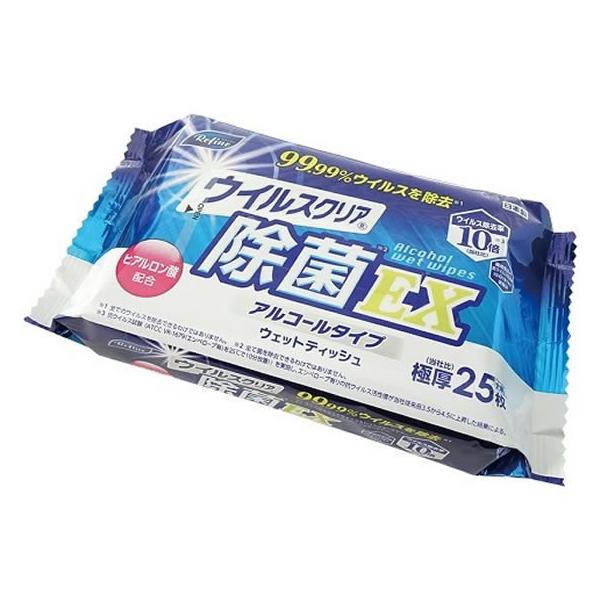 【商品説明】新成分のウイルス除去剤とアルコールを配合。　ウイルス強力除菌。　※すべてのウイルスや菌を除去できるわけではありません。　身の周りの除菌に。手指の汚れ落としに。【仕様】●大判極厚　●アルコールタイプ　●シートサイズ：約２００×３０...