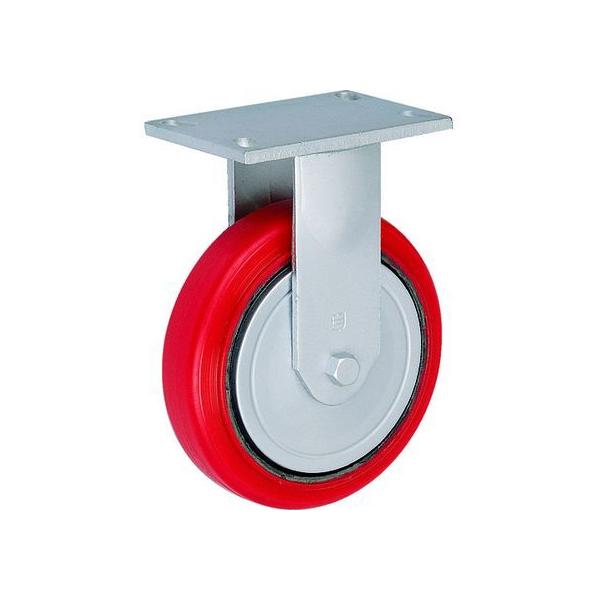 y񂹁zTRUSCO dʃLX^[ Œ 200MM ώE^ԗ400KGF HR HM200400RPCI-TG