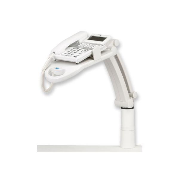 【仕様】高さ６２５ｍｍまで伸びます。　アームは３６０度回転します。　机の下に潜り込まなくても出来る簡単取り付けクランプ。　電話コードをアームの中に収納できます。　●外形寸法：Ｗ２００×Ｄ３７３ｍｍ×Ｈ５７７ｍｍ●質量：約１．６ｋｇ●高さ調節...