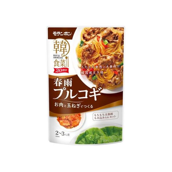 【商品説明】もちもち太春雨ともみ込みたれのセットです。　もちもち太春雨入りでボリュームのあるおかずが作れる！　お肉と野菜のバランスがよいプルコギが、フライパン１つでかんたんに仕上がります。【仕様】●注文単位：１個　<ジェットプライス>