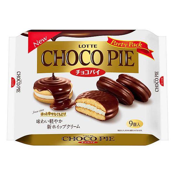 他サイト： ロッテ チョコパイ パーティーパック 9個 チョコレート菓子 チョコレート お菓子の商品画像