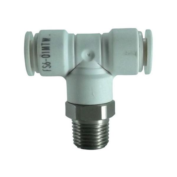 �y�����񂹁z�`���_ �t�@�C�uSUS���C���u�����`�e�B �� 6mm�ER1�^8 FS6-01MTW �ėp�ǌp�� �R���v���b�T�[ �󈳋@�� �z�[�X ���Y���H�p�i ��Ɨp�i �H��