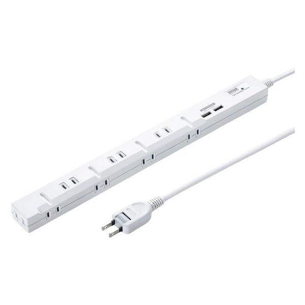 �y�����񂹁z�T�����T�v���C �X�����^�b�vUSB�[�d�@�\�t3m8�� TAP-SLIM8U-3 �R�[�h�t���d���^�b�v�t�r�a�|�[�g�t �d���^�b�v �n�`�^�b�v �z���p�[�c �Ɠd