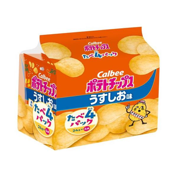 カルビー ポテトチップス たべよんパック うすしお味 ポテトスナック スナック菓子 お菓子