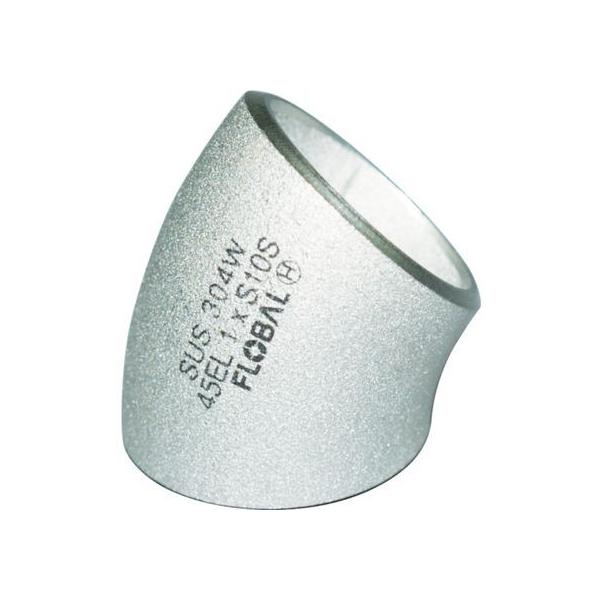�y�����񂹁z�t���[�o�� 45°�G���{(�����O)S10S 09100022 B-45EL-10S-20A �p�� �p�C�v ���� �󒲔z�Ǘp�H�� ��Ɨp�i �H��