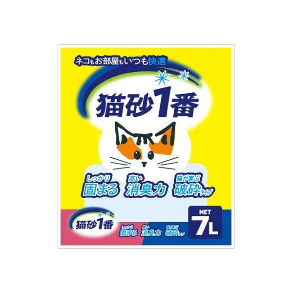 クニミネ工業 猫砂1番 7L : JetPrice - 通販 - Yahoo!ショッピング