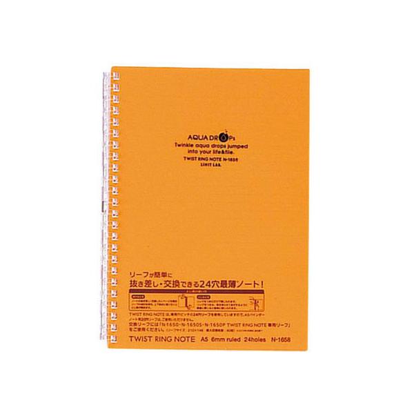 y񂹁zqgu AQUA DROPs cCXgm[g A5 24 Br6mm  30 oC_[m[g `T oC_[ m[g