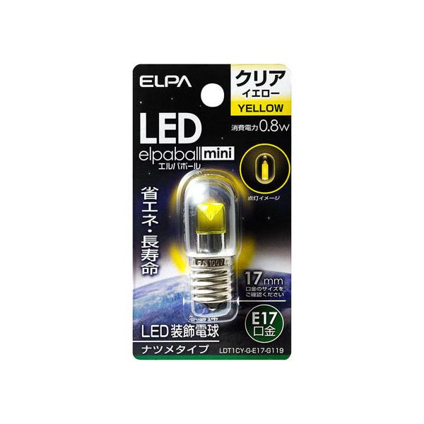 y񂹁zd LEDdic E17F LDT1CY-G-E17-G119