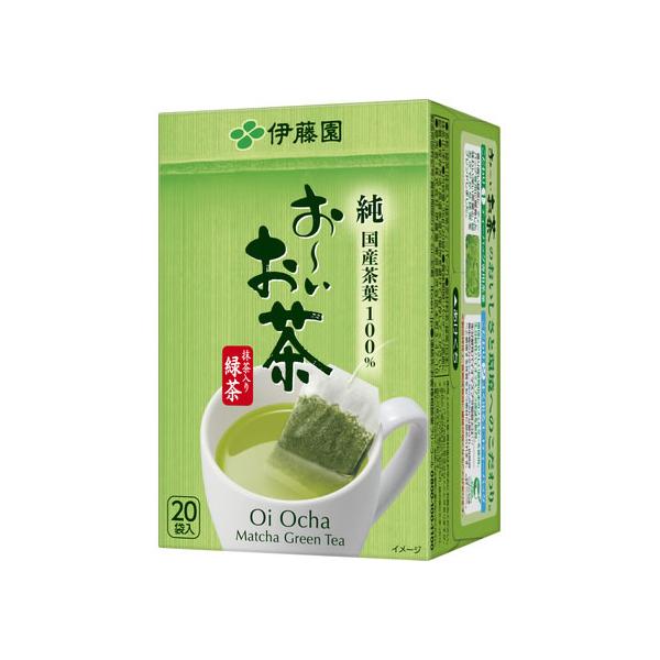 伊藤園 お〜いお茶 エコティーバッグ 緑茶 20袋
