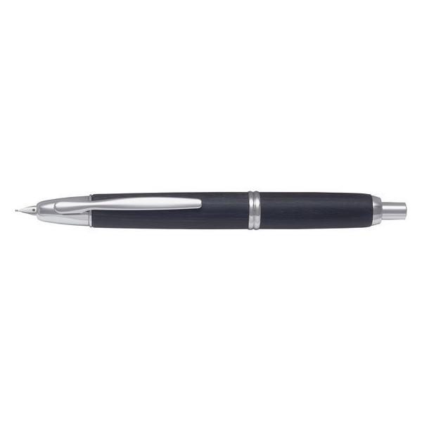 【最終価格】パイロット キャップレス万年筆 木軸 ブラック M 新品)PILOT パイロット 万年筆 キャップレス 木軸 ブラック