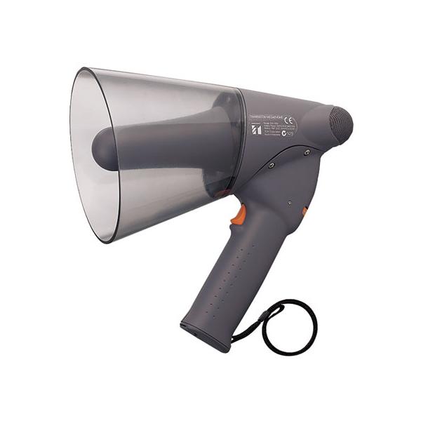 【商品説明】●高音質で聞き取りやすい音質です。●主要部分を抗菌処理しています。【仕様】●メガホン●使用電池：単３×６個（別売）●出力：定格６Ｗ（最大１０Ｗ）●外形寸法：幅１５４×奥２５０×高２６７ｍｍ●質量（電池別）：６６０ｇ●防水性能：Ｊ...