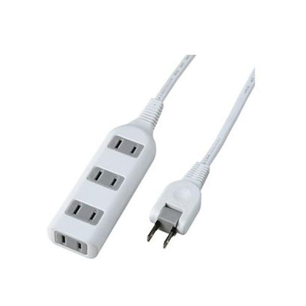 �y�����񂹁z���U�� �^�b�v �σg���t 4�� �z���C�g 5m Y02S405WH �R�[�h�t���d���^�b�v�Q�s�� �d���^�b�v �n�`�^�b�v �z���p�[�c �Ɠd