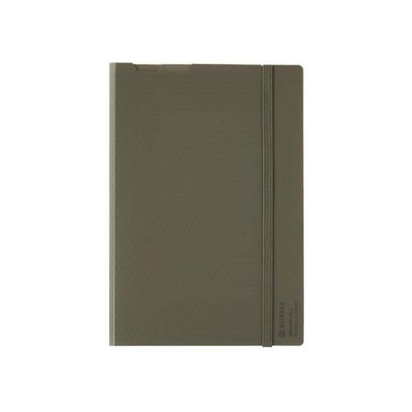 他サイト： コクヨ 2つ折り ドキュメントファイル BIZRACK 緑 フ-BRFLD950DGの商品画像