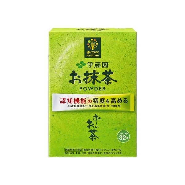 他サイト： 伊藤園 お〜いお茶 お抹茶スティック 32本 粉末 スティック 緑茶 お茶 飲料の商品画像