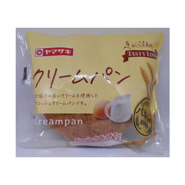 ヤマザキ 山崎製パン テイスティロング クリームパン 菓子パン パン