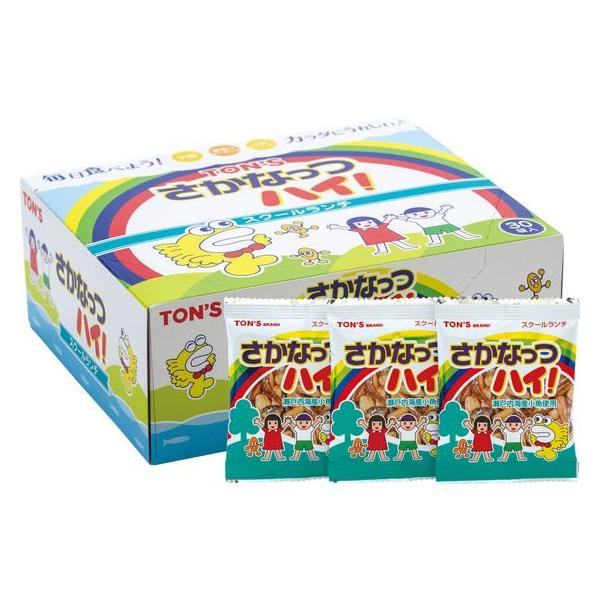他サイト： 東洋ナッツ食品 さかなっつハイ!スクールランチ 7g×30袋 おつまみ 珍味 煎餅 おかき お菓子の商品画像