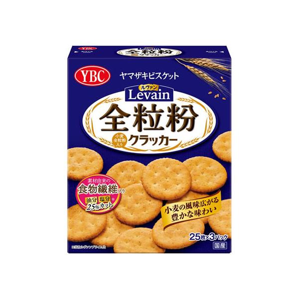 【商品説明】素材と健康を意識し小麦全粒粉を使用した、香ばしさと豊かな味わいが特徴のクラッカーです、小麦由来の「食物繊維」と「鉄、ビタミン」を手軽に摂取できます。また全粒粉独特の食べにくさ（ボソボソ感）を解消し、おいしさにこだわりつつ油分と塩...