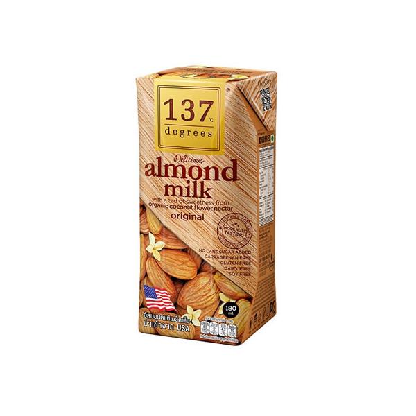 ハルナプロデュース 137degrees アーモンドミルクオリジナル 180ml