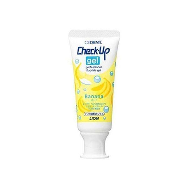 他サイト： 【お取り寄せ】ライオン DENT. チェックアップ ジェル バナナ 500ppm 60g はみがき オーラルケアの商品画像