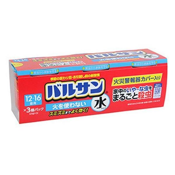 他サイト： レック バルサン 火を使わない水タイプ 12〜16畳用 25g×3 殺虫剤 殺虫 防虫剤の商品画像