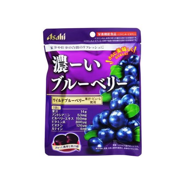 アサヒ（asahi） アサヒグループ食品 濃ーいブルーベリー 84g