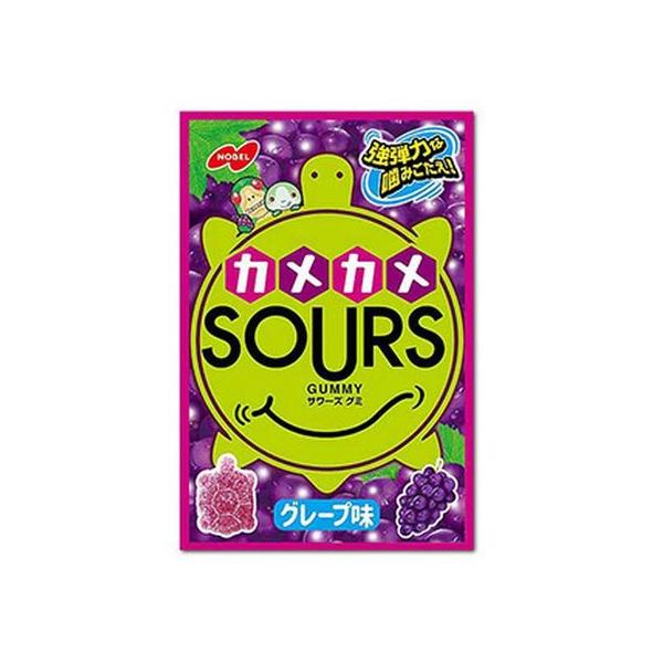 ノーベル製菓 カメカメSOURS（サワーズ）グレープ