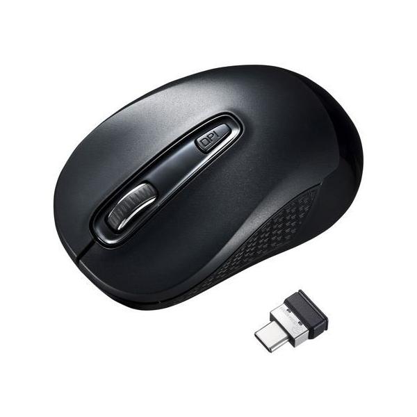 �y�����񂹁z�T�����T�v���C ���C�����XType-C�u���[LED�}�E�X(�u���b�N) MA-WBLC41BK �}�E�X �L�[�{�[�h ���͋@�� �p�\�R�� �Ɠd