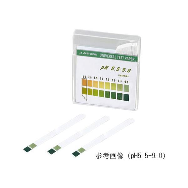 他サイト： 【お取り寄せ】アズワン pH試験紙 スティック pH3.8-5.4の商品画像