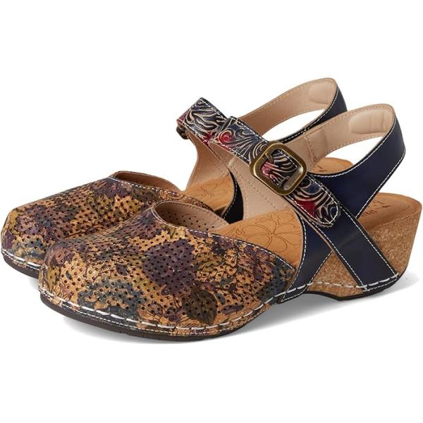 (取寄) ラルティストバイスプリングステップ レディース スタイリン L'Artiste by Spring Step women Stylin Navy Multi 取寄) ラルティストバイスプリングステップ レディース L'Artiste by