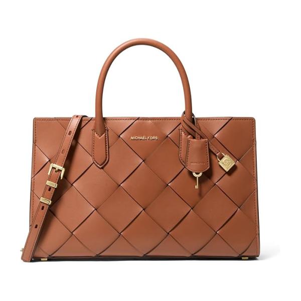 (取寄) マイケルコース レディース スカーレット ミディアム イースト ウェスト サッチェル MICHAEL Michael Kors women Scarlett Medium East West Satchel Luggage MICHAEL KORS（マイケルコース） (取寄) レディース スカーレット