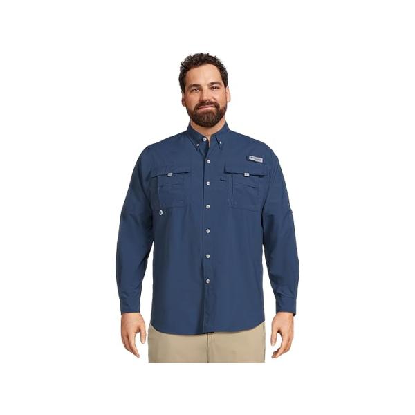 (取寄) コロンビア メンズ ビッグ アンド トール バハマ リ ロング スリーブ シャツ Columbia men Big & Tall Bahama II Long Sleeve Shirt Sail 2 Columbia（コロンビア） (取寄) メンズ ビッグ アンド トール バハマ