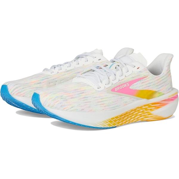 P最大12倍10/2-3限定 (取寄) ブルックス レディース ハイペリオン 2 Brooks women Hyperion 2 White/Murmur/Sugar Plum