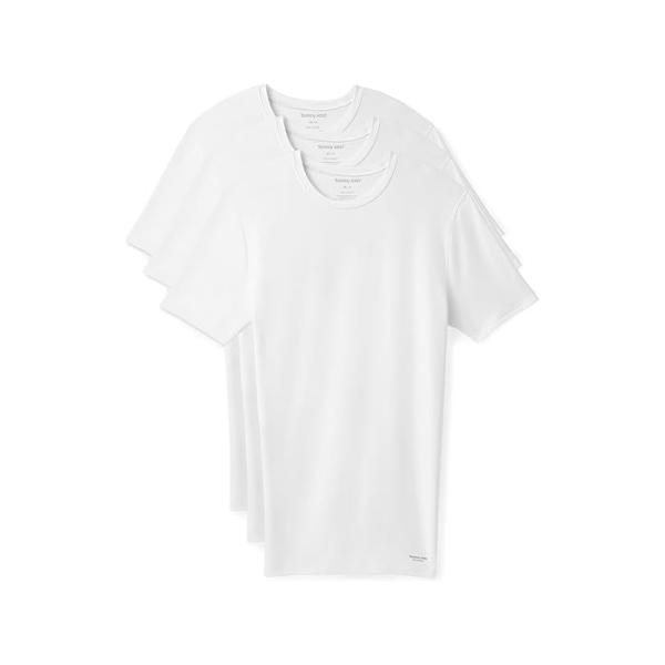 (取寄) トミー ジョン メンズ セカンド スキン モーダル クルーネック スティ タックド アンダーシャツ 3-パック  John men  John Second Skin Modal Crewneck Stay Tucked Undershirt 3-Pack White P最大17倍1/1限定 (取寄) トミー ジョン メンズ セカンド スキン