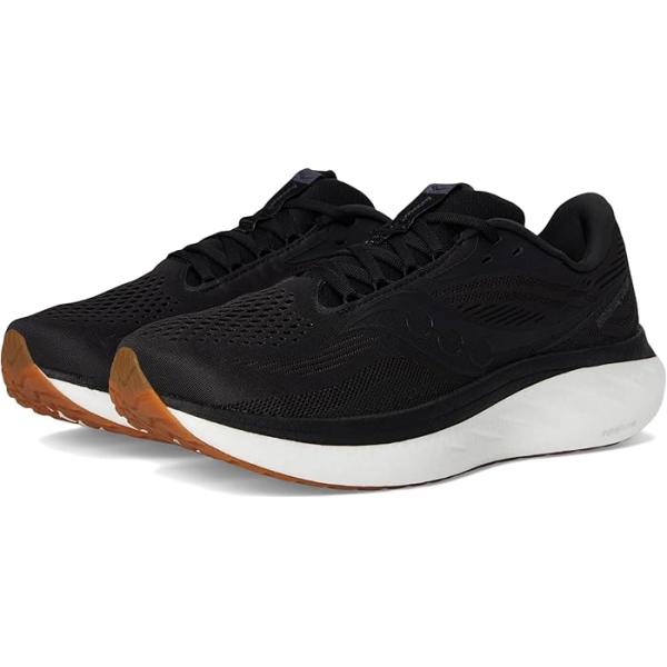P最大21倍10/24-26限定 (取寄) サッカニー レディース ライド 18 Saucony women Ride 18 Black/Gum